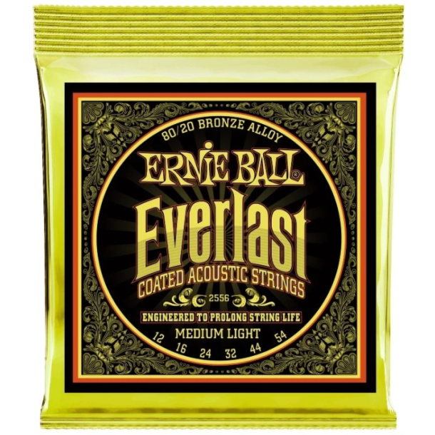 Ernie Ball 2556 Everlast 80/20 Bronze Medium Light